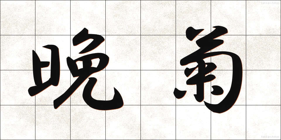 晩菊 (ばんぎく)