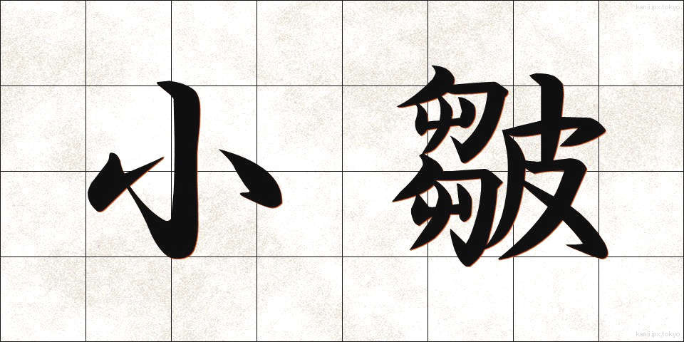 小皺 (こじわ)