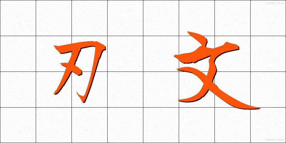 刃文 (はもん)