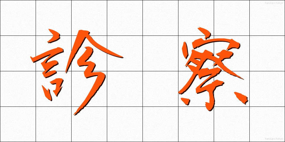 診察 (しんさつ)