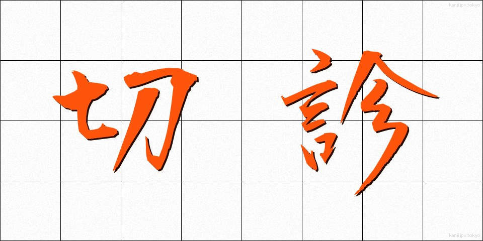 切診 (せっしん)
