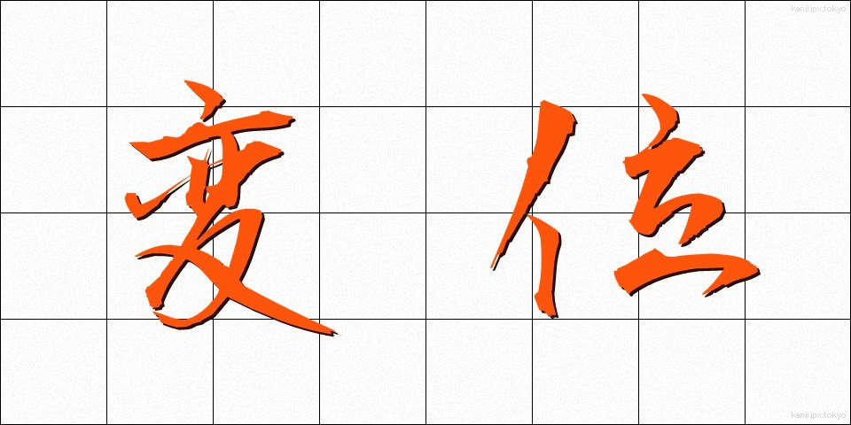 変位 (へんい)