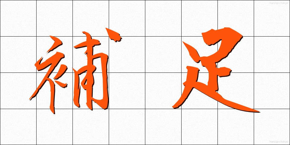 補足 (ほそく)