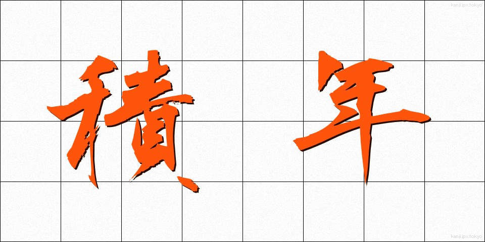 積年 (せきねん)