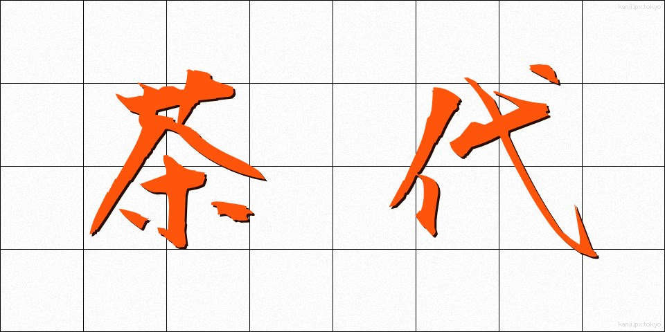 茶代 (ちゃだい)