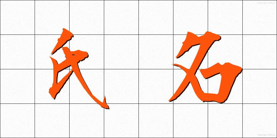 氏名 (しめい)