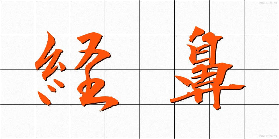 経鼻 (けいび)