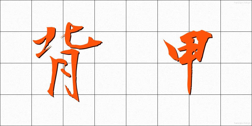 背甲 (はいこう)