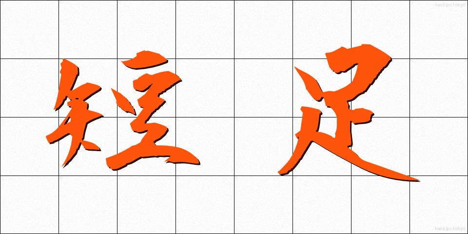 短足 (たんそく)