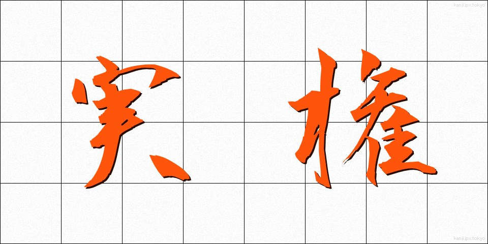 実権 (じっけん)