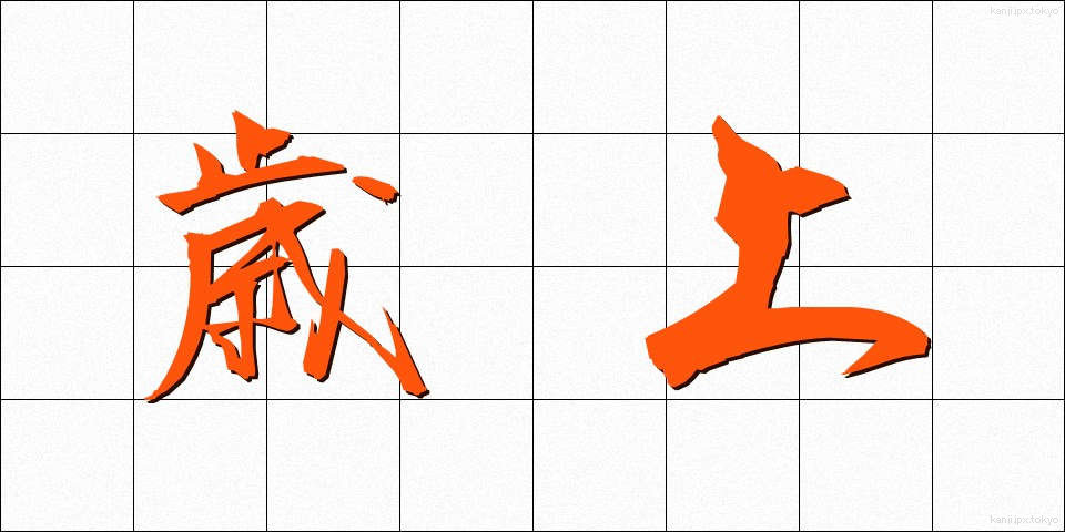 歳上 (としうえ)
