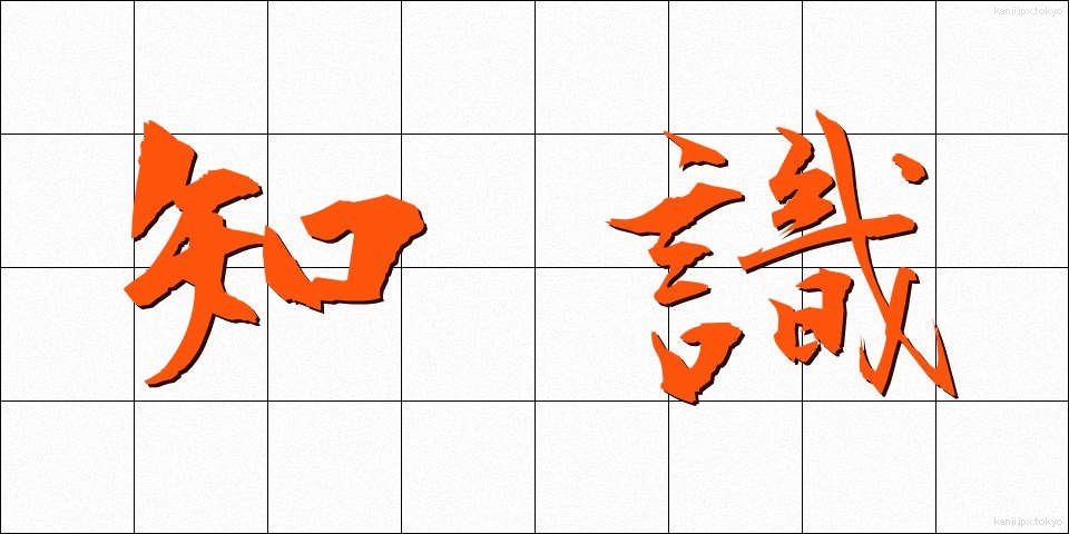 知識 (ちしき)