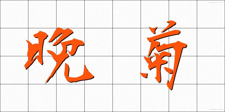 晩菊 (ばんぎく)