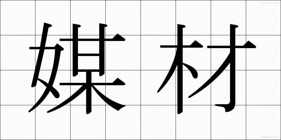 媒材 (ばいざい)