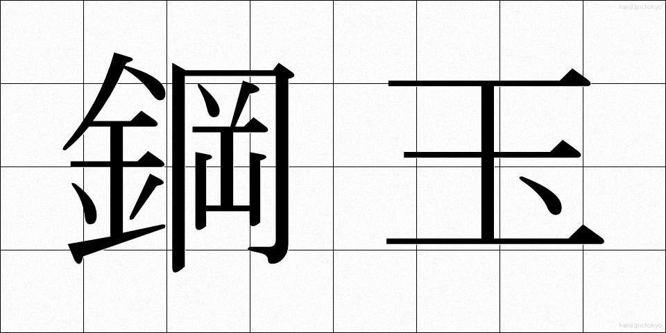 鋼玉 (こうぎょく)