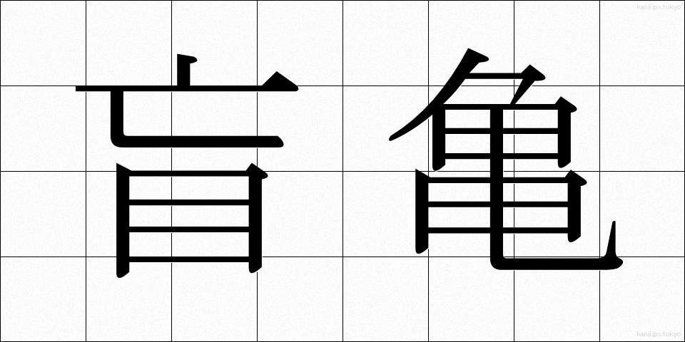 盲亀 (もうき)