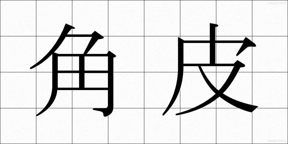 角皮 (かくひ)
