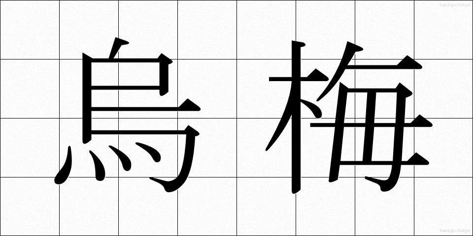 烏梅 (うばい)