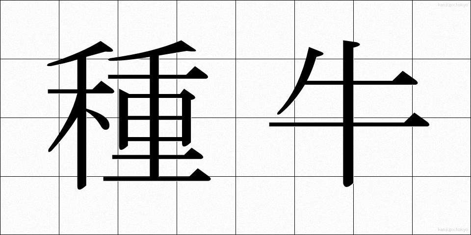 種牛 (たねうし)