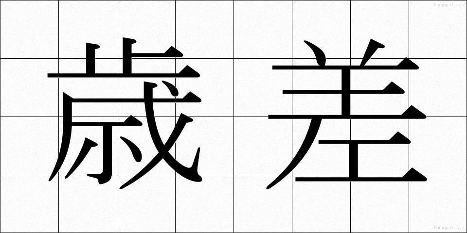歳差 (さいさ)
