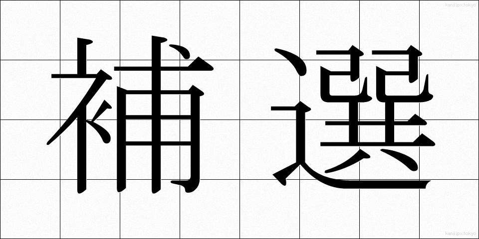 補選 (ほせん)