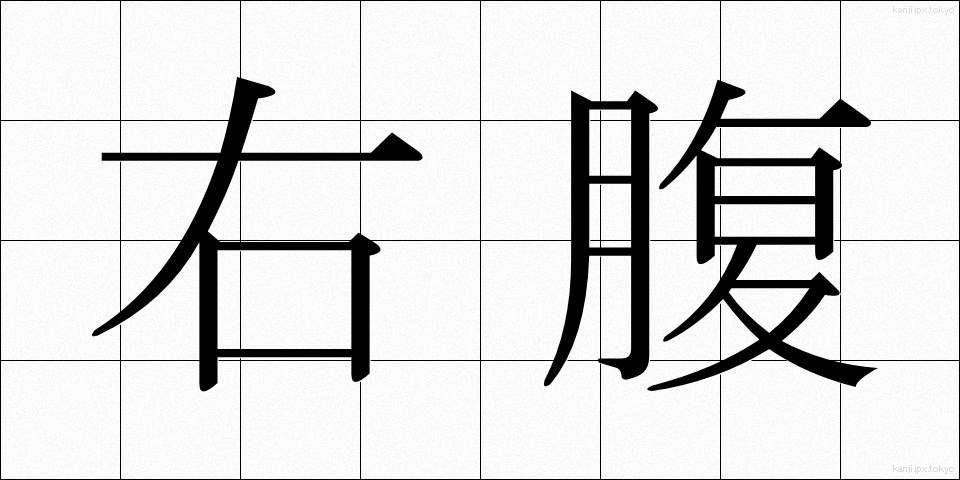 右腹 (うはら)