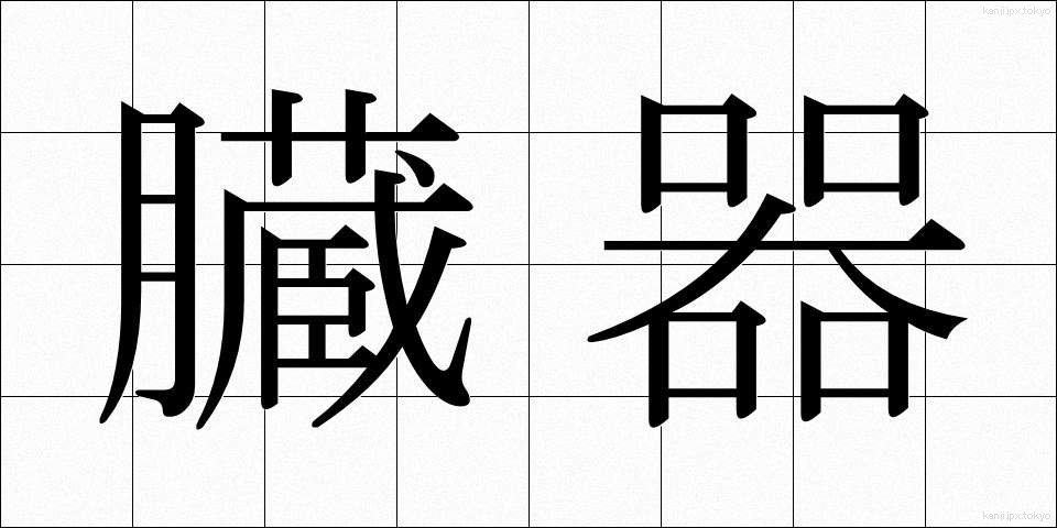 臓器 (ぞうき)