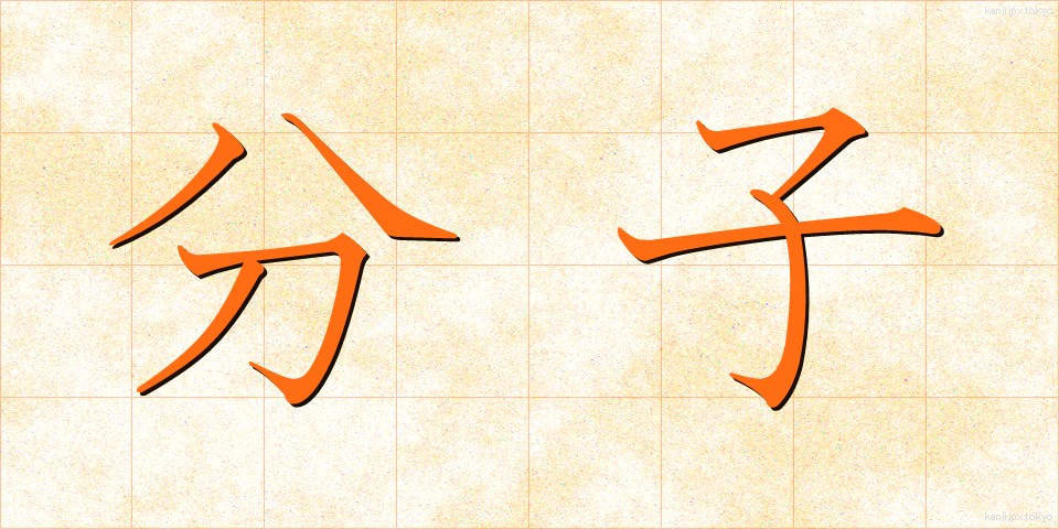分子 (ぶんし)