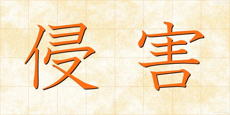 侵害 (しんがい)