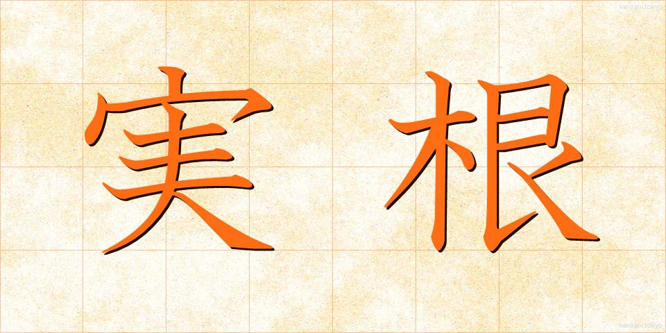 実根 (じっこん)