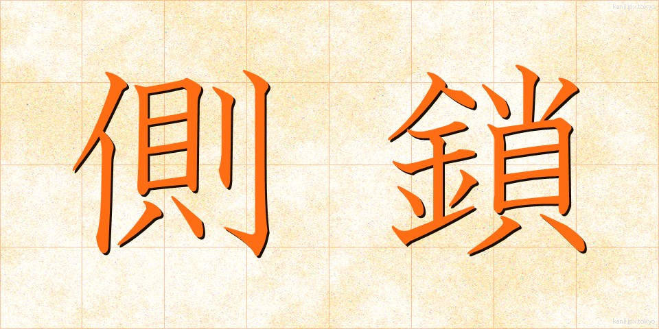 側鎖 (そくさ)