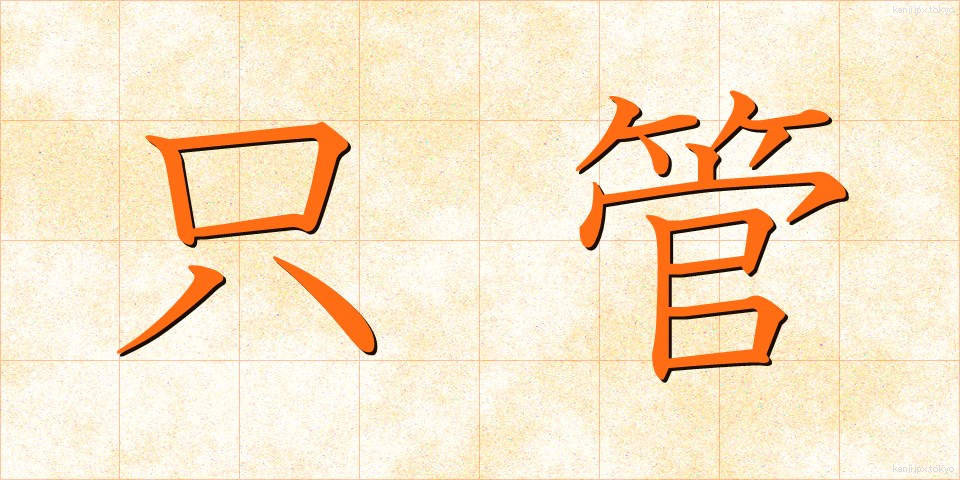 只管 (しっかん)