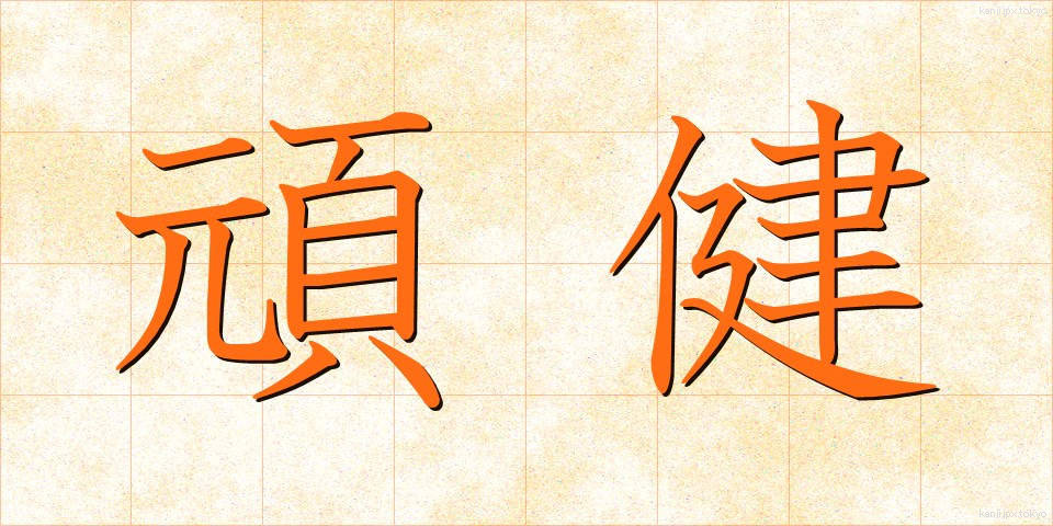 頑健 (がんけん)