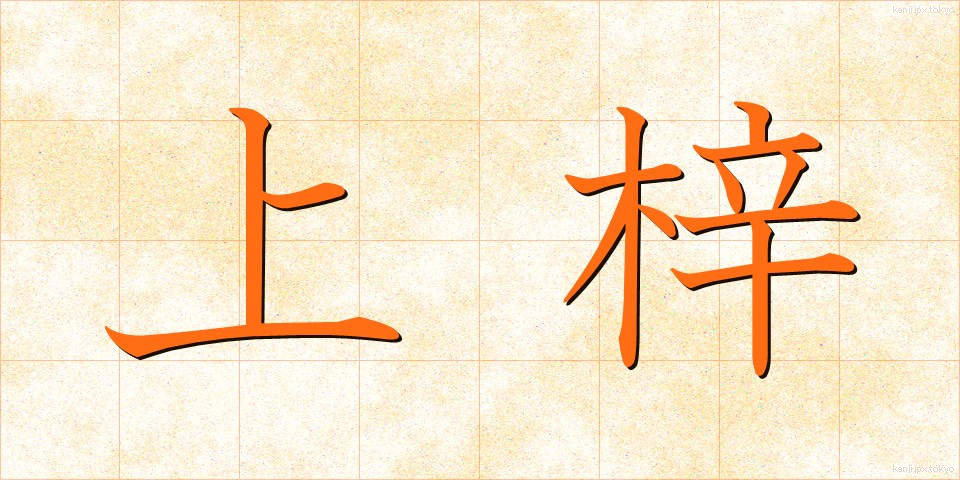 上梓 (じょうし)