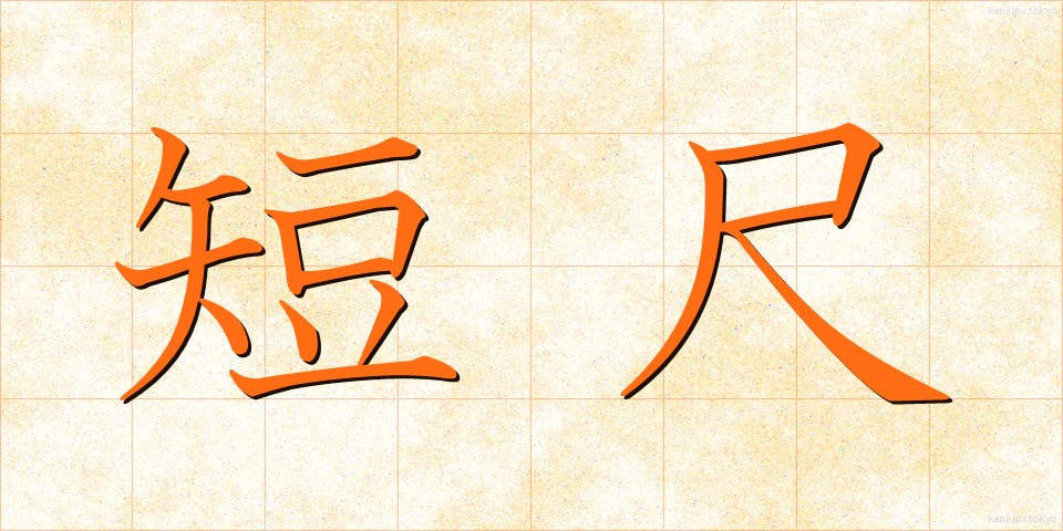 短尺 (たんじゃく)