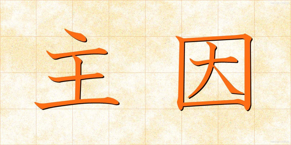 主因 (しゅいん)