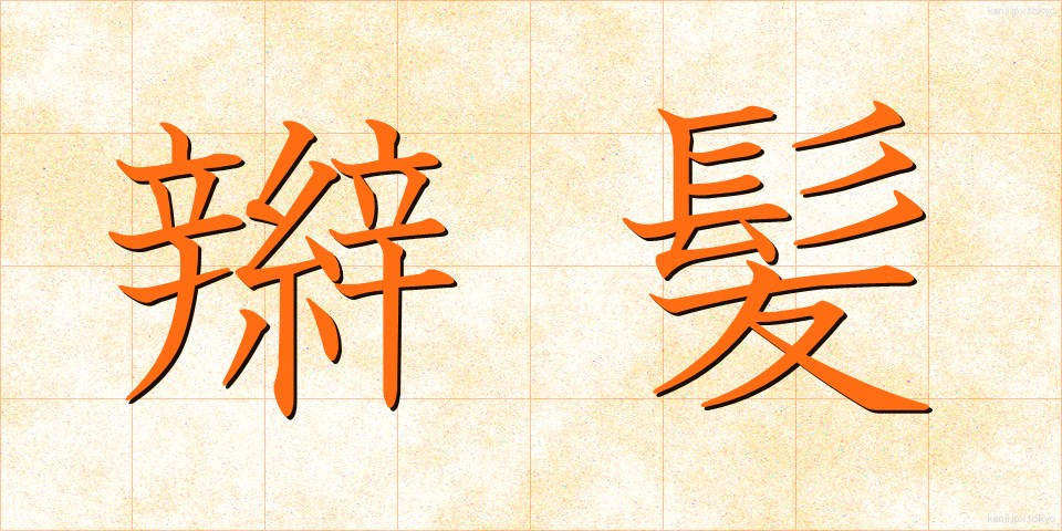 辮髪 (べんぱつ)