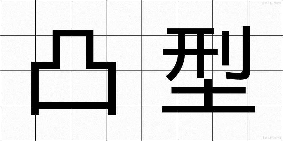 凸型 (とつがた)