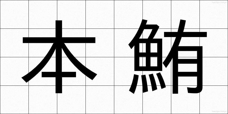 本鮪 (ほんまぐろ)