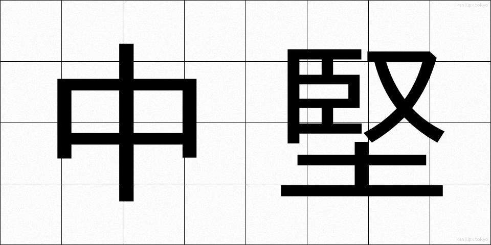 中堅 (ちゅうけん)