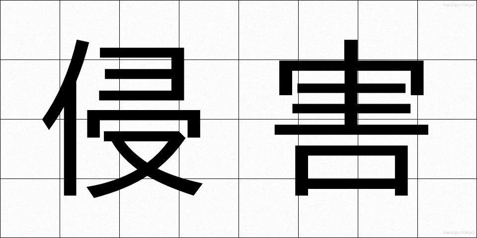 侵害 (しんがい)