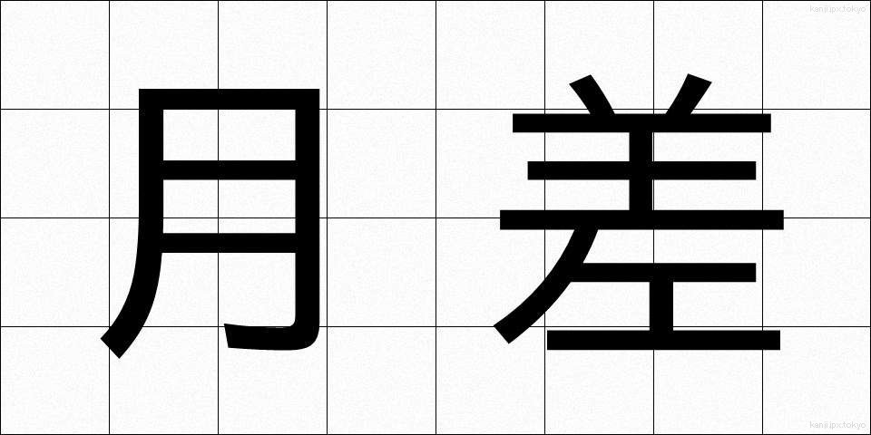 月差 (げっさ)