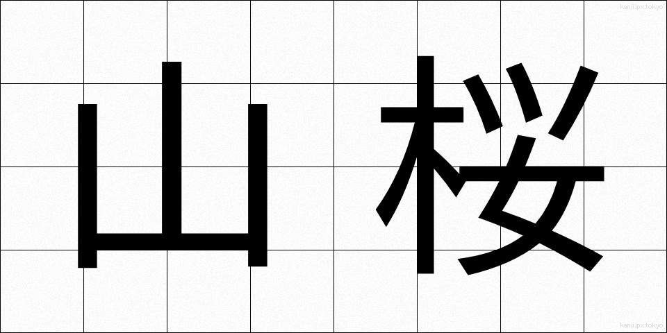 山桜 (やまざくら)