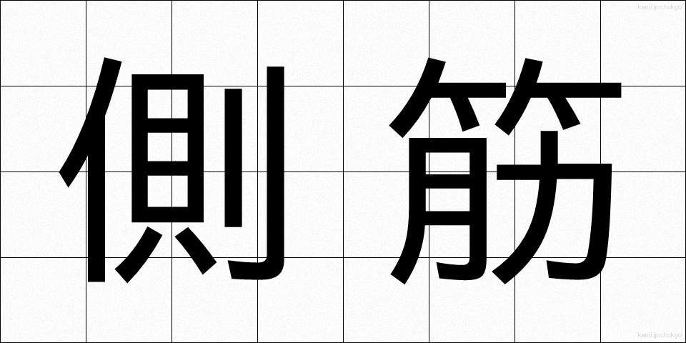 側筋 (そくきん)