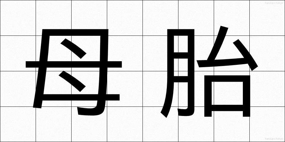 母胎 (ぼたい)