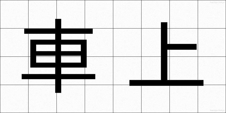 車上 (しゃじょう)