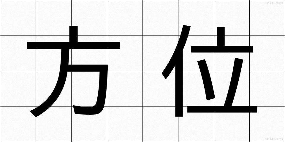 方位 (ほうい)