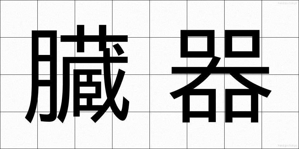 臓器 (ぞうき)