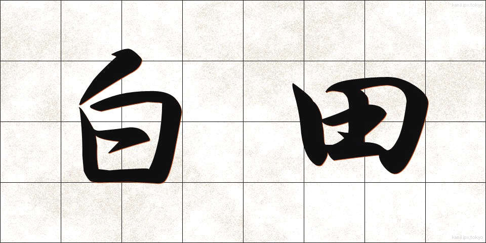白田 (しらた)