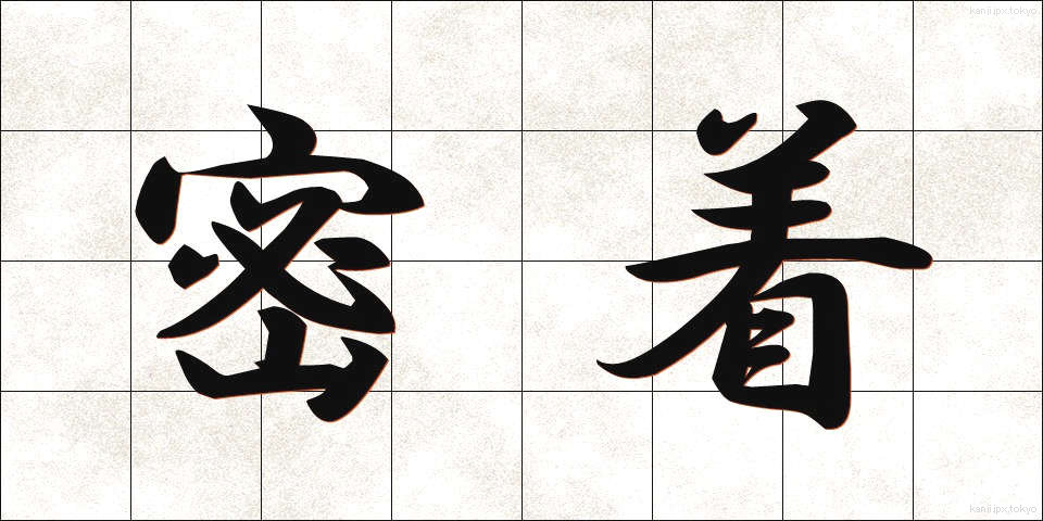 密着 (みっちゃく)